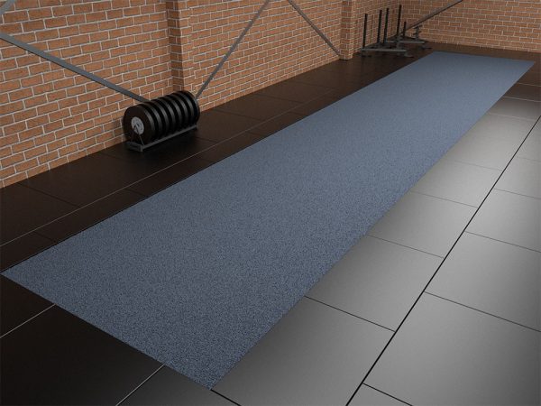 sprinttrack licht grijs unicolour kunstgrasmat