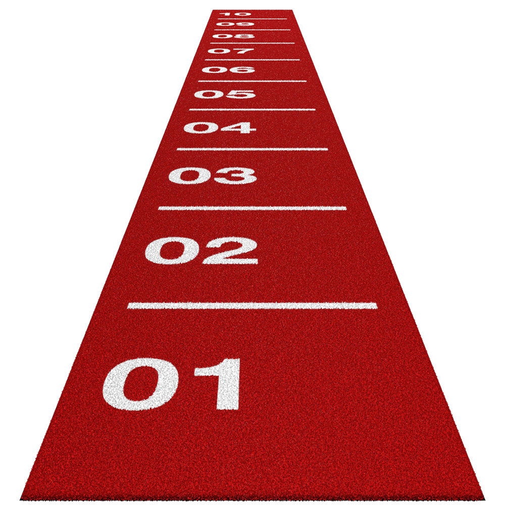 kunstgras sprinttrack rood